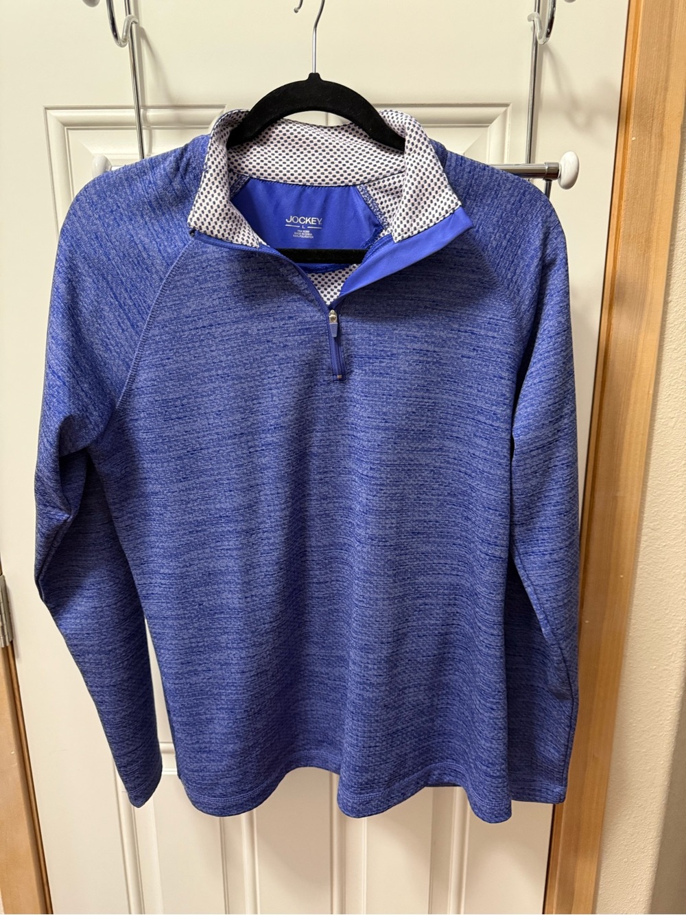 Jockey Women's Purple Quarter Zip Pullover